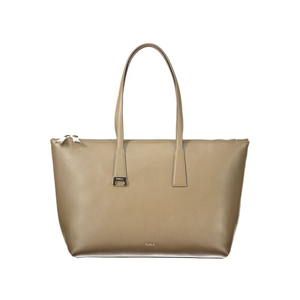 Furla Green Leather Women's Handbag